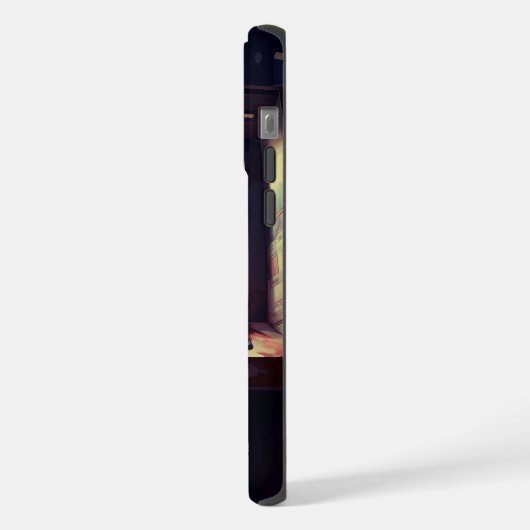 Het uiteindelijke niveau | Een retro arcade droom iPhone Hoesje (Linkerkant)