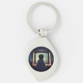 Het uiteindelijke niveau | Een retro arcade droom Sleutelhanger (Voorkant)