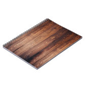 Het uiterlijk van echt hout! notitieboek (Linkerzijde)
