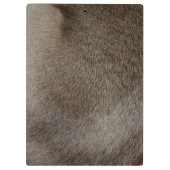 Het uiterlijk van het luxe zeehondenpunt Siamese k Klembord (Achterkant)