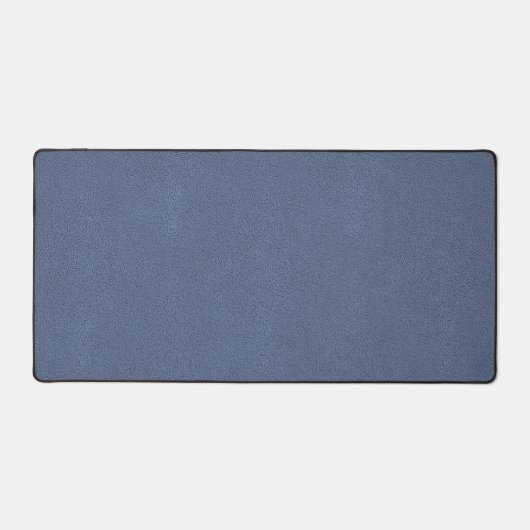 Het uiterlijk van Slutblauw Suede Texture Bureaumat (Voorkant)