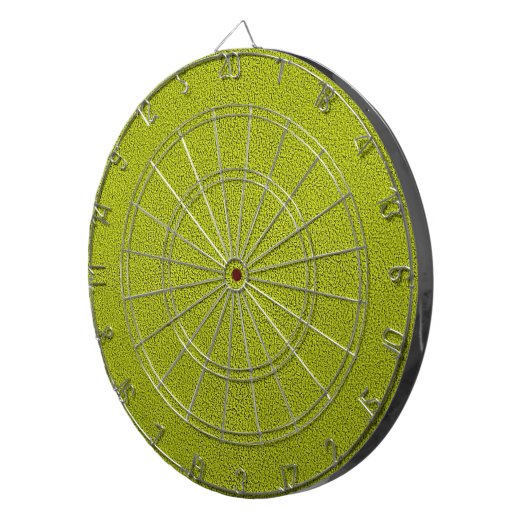 Het uiterlijk van Snuggly Chartreuse Green Suede Dartbord (Voorkant Rechts)