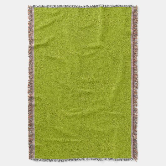Het uiterlijk van Snuggly Chartreuse Green Suede Deken (Voorkant Verticaal)