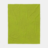 Het uiterlijk van Snuggly Chartreuse Green Suede Fleece Deken (Voorkant)