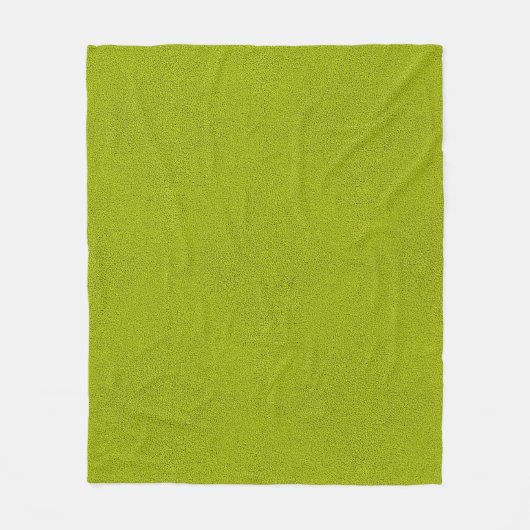 Het uiterlijk van Snuggly Chartreuse Green Suede Fleece Deken (Voorkant)