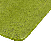 Het uiterlijk van Snuggly Chartreuse Green Suede Snijplank (Hoek)