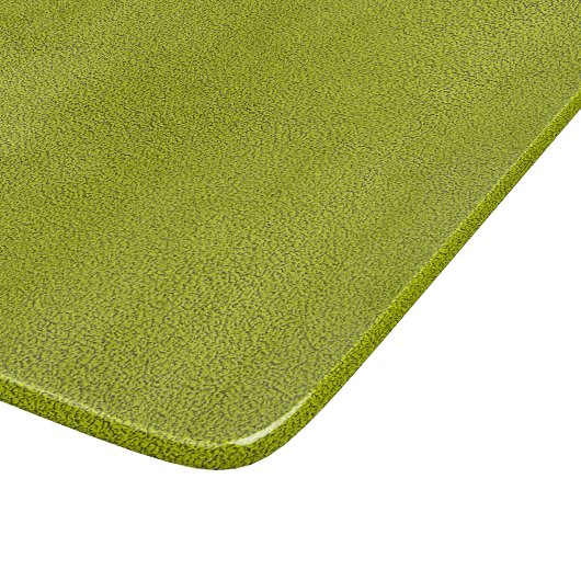 Het uiterlijk van Snuggly Chartreuse Green Suede Snijplank (Hoek)
