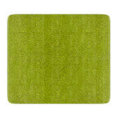 Het uiterlijk van Snuggly Chartreuse Green Suede Snijplank (Voorkant)