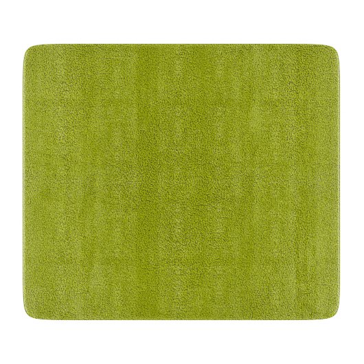 Het uiterlijk van Snuggly Chartreuse Green Suede Snijplank (Voorkant)