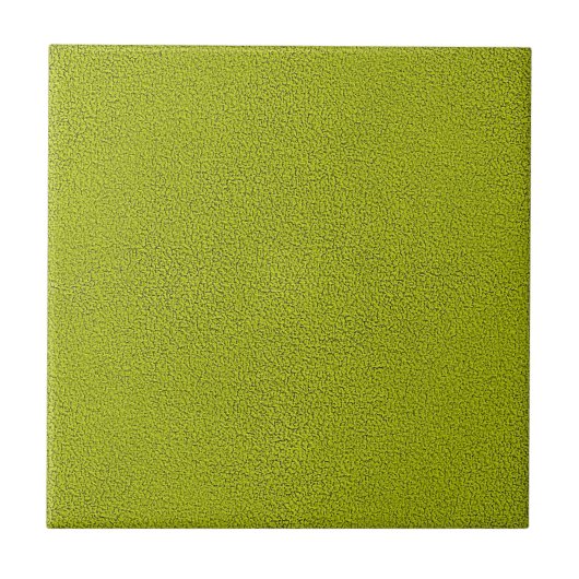 Het uiterlijk van Snuggly Chartreuse Green Suede Tegeltje (Voorkant)