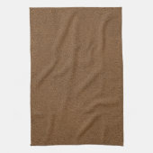 Het uiterlijk van Snuggly Coffee Brown Suede Textu Theedoek (Verticaal)