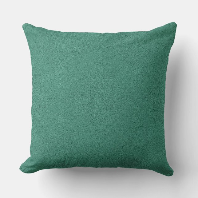 Het uiterlijk van Snuggly Jade Green Blauwgroen Su Kussen (Voorkant)