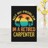 Het uitgestorven Carpenter is mijn probleem niet m Kaart (Gele Bloem)