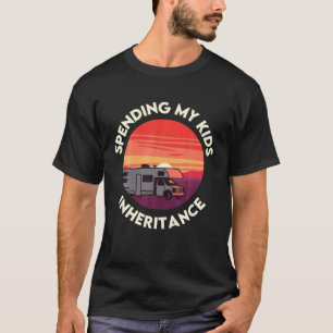Het uitgeven van Mijn Kinder Overeritance Motorhom T-shirt