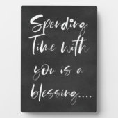 Het uitgeven van Tijd met u is een het Verlenen Ci Fotoplaat (voorkant)