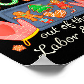 Het Uithalen Van De Mooiste Koekjes Uit De Oven We Poster (Hoek)