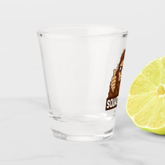 Het uitlijnen shot glas (Links)