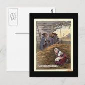 Het uitlokken van een vierkant Trueman Briefkaart (Voorkant / Achterkant)