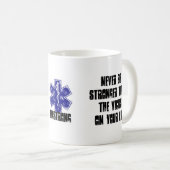 Het uitrekken van de 500 lb dialysepatiënt kan koffiemok (Voorkant rechts)