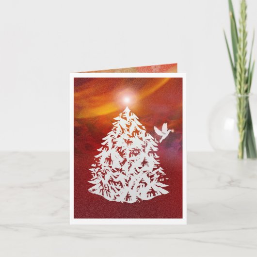 Het uitspreiden van de vreugde feestdagen kaart (Voorkant)