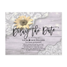 Het Uitstel van de bruiloft Vertraging de Datum Zo