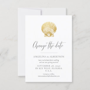 Het Uitstellen van de Beach Wedding Verandering de