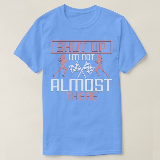 Het uitvoeren van het geschenk van het werk t-shirt (Design voorkant)