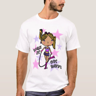 Het uitwerken van baby Fitness Babe T-shirt