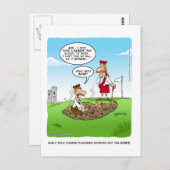 Het uitwerken van kinken briefkaart (Voorkant / Achterkant)