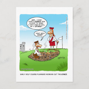 Het uitwerken van kinken briefkaart