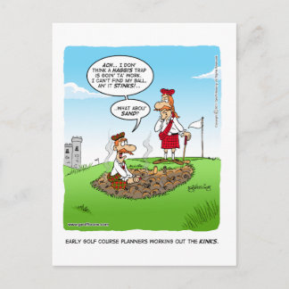 Het uitwerken van kinken briefkaart