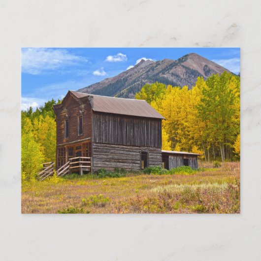 Het Uitzicht Hotel, Ashcroft, Colorado Briefkaart (Voorkant)