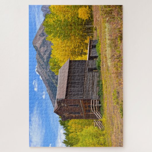 Het Uitzicht Hotel, Ashcroft, Colorado Legpuzzel (Verticaal)