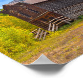 Het Uitzicht Hotel, Ashcroft, Colorado Poster (Hoek)