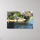 Het Uitzicht in Ponte Vedra Florida 1206 Canvas Afdruk (Voorkant)