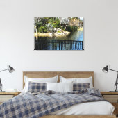 Het Uitzicht in Ponte Vedra Florida 1206 Canvas Afdruk (Insitu (Slaapkamer))