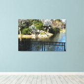 Het Uitzicht in Ponte Vedra Florida 1206 Canvas Afdruk (Insitu (Houten vloer))