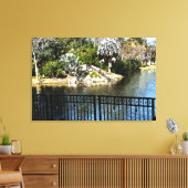 Het Uitzicht in Ponte Vedra Florida 1206 Canvas Afdruk (Insitu (Woonkamer))