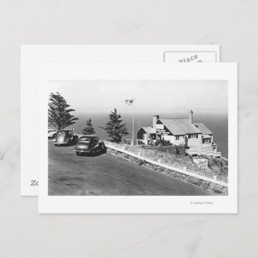 Het uitzicht op Cape Fowlweather 2 Briefkaart (Voorkant / Achterkant)