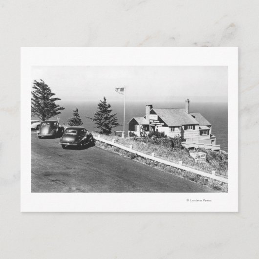 Het uitzicht op Cape Fowlweather 2 Briefkaart (Voorkant)