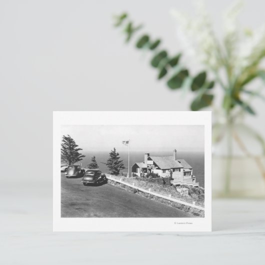 Het uitzicht op Cape Fowlweather 2 Briefkaart (Staand voorkant)