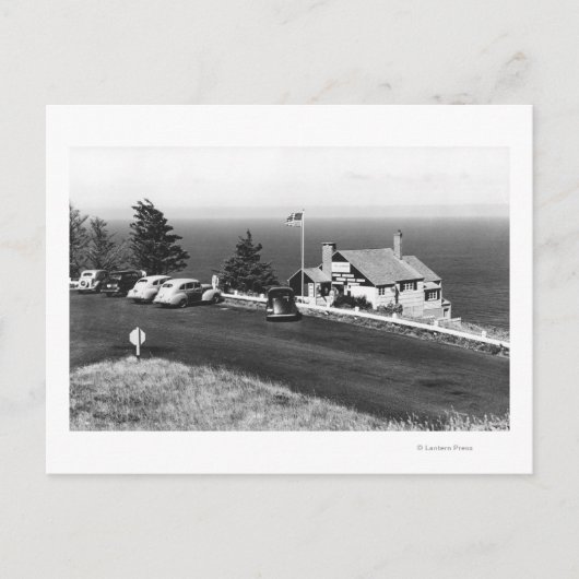 Het uitzicht op Cape Fowlweather Briefkaart (Voorkant)