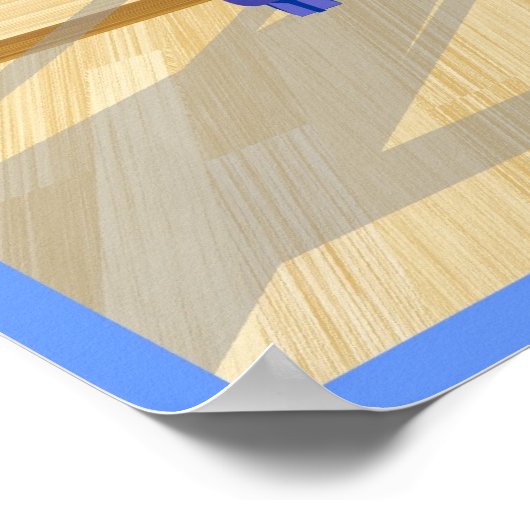 Het Uitzicht Poster (Hoek)