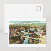 Het  Uitzicht Spokane, Briefkaart (Voorkant / Achterkant)