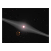 Het uitzicht uit de omgeving foto afdruk (Voorkant)