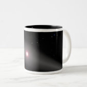 Het uitzicht uit de omgeving tweekleurige koffiemok (Voorkant rechts)