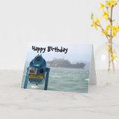 Het Uitzicht van Alcatraz Kaart (Gele Bloem)