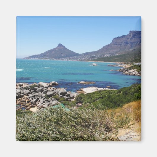 Het uitzicht van Chapman's Peak, Kaapstad Magneet (Voorkant)