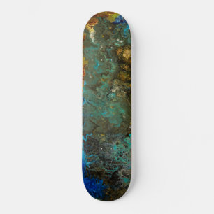 Het Uitzicht van de aarde uit de ruimte #1 Skatebo Persoonlijk Skateboard