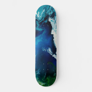 Het Uitzicht van de Aarde uit de ruimte #2 skatebo Persoonlijk Skateboard